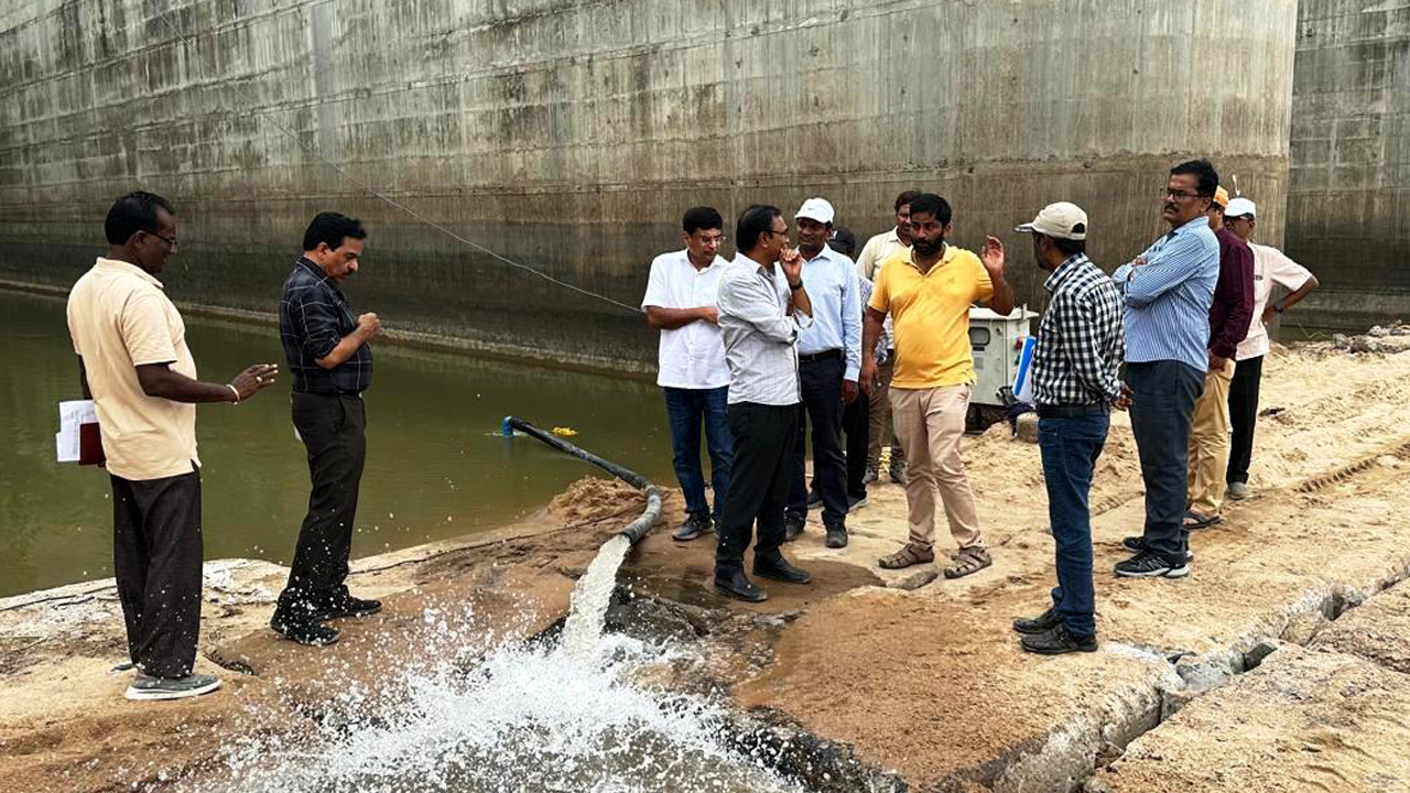 Kaleshwaram: రేపు మేడిగడ్డకు  సీఎ్‌సఎంఆర్‌ఎస్‌ బృందం 