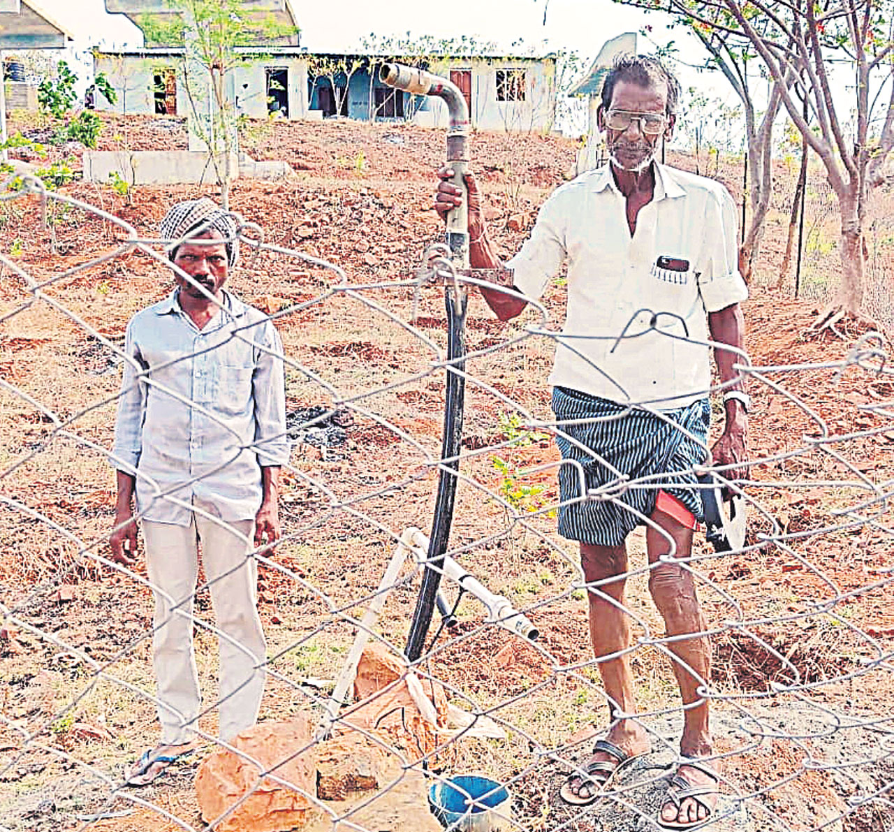 శ్మశానవాటికలో సింగిల్‌ ఫేజ్‌ మోటార్‌ చోరీ