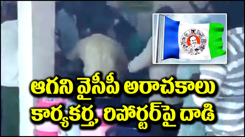 AP Elections 2024: ఆగని వైసీపీ నేతల అరాచకాలు.. టీడీపీ కార్యకర్తలపై దాడి