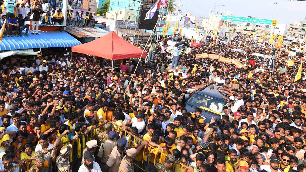  TDP: చిత్తూరులో చంద్రబాబు ప్రజాగళం దృశ్యాలు..