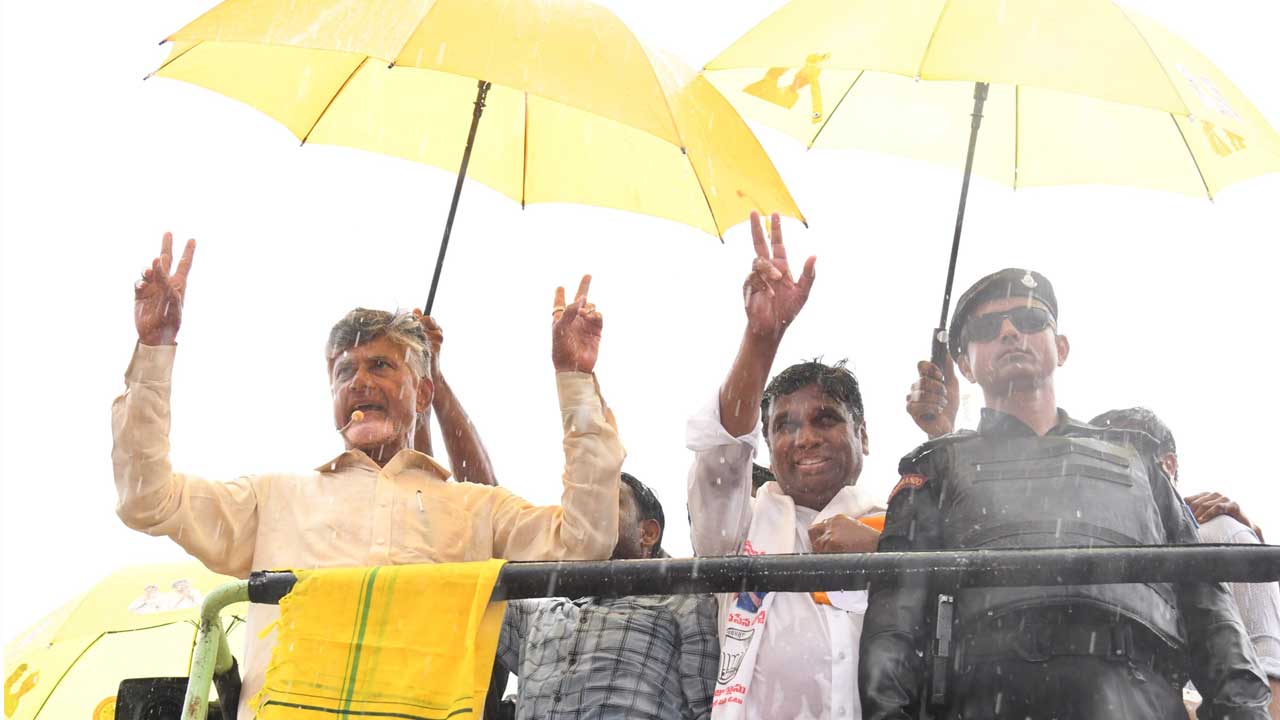  TDP: చిత్తూరులో చంద్రబాబు ప్రజాగళం దృశ్యాలు..