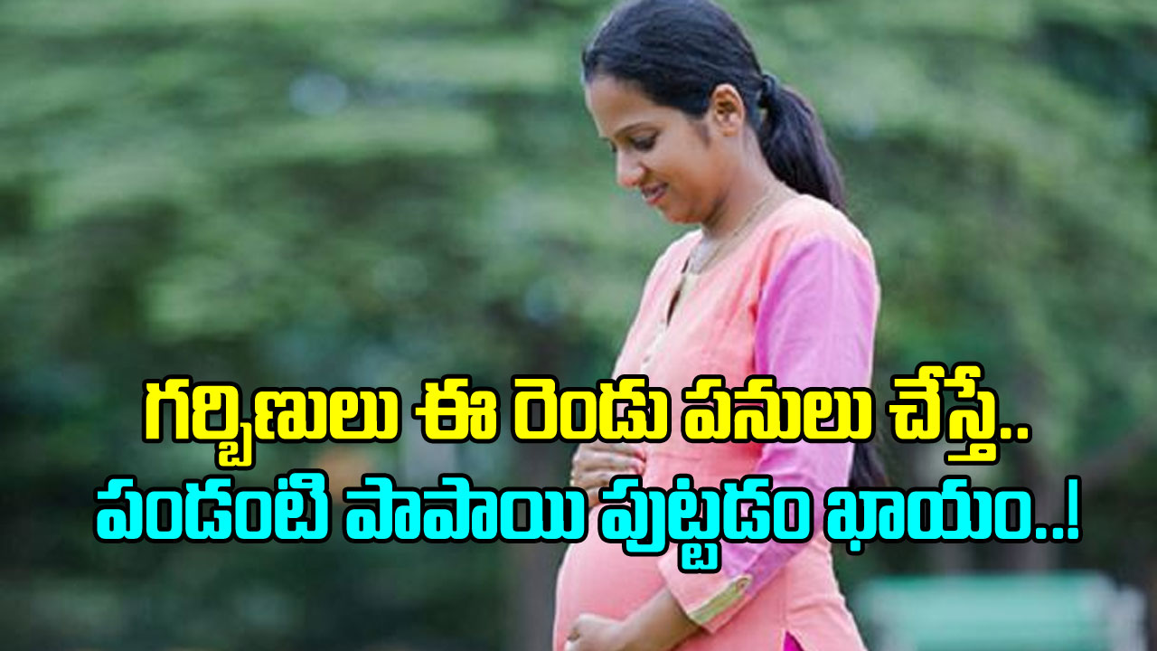 Pregnant Woman's: గర్భిణీ స్త్రీలు ఈ రెండు పనులు చేస్తే చాలు.. పండంటి పాపాయి పుట్టడం ఖాయం..!