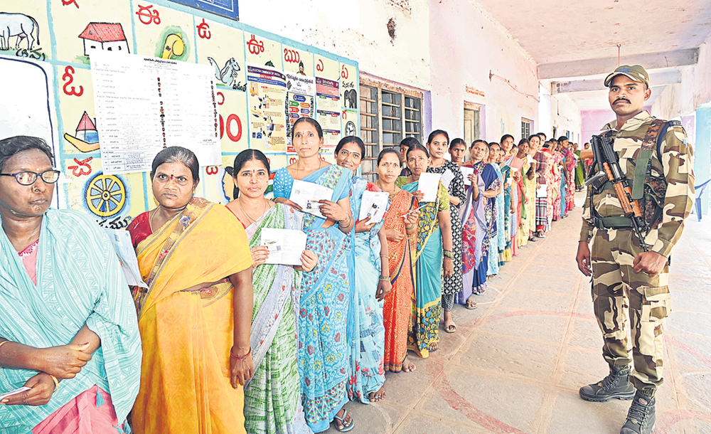 66.30%  పోలింగ్‌ శాతం తుది గణాంకాలు 