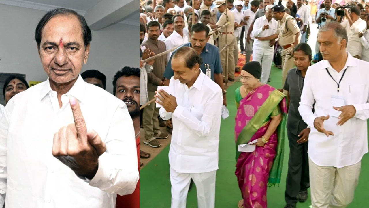 Lok Sabha Polls 2024: ఓటేసిన కేసీఆర్.. ఆ తరువాత ఏమన్నారంటే