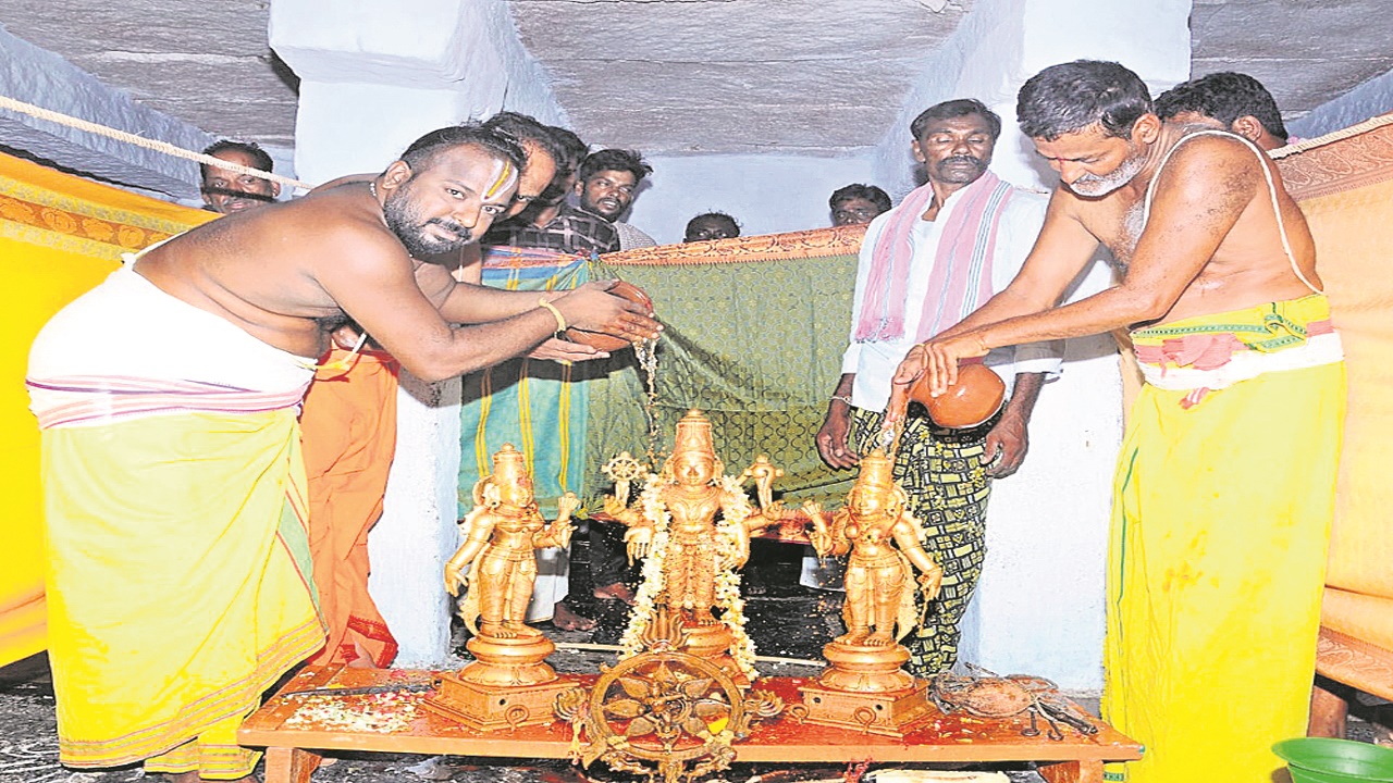 NARASIMHA SWAMY : నారసింహుడి వసంతోత్సవం