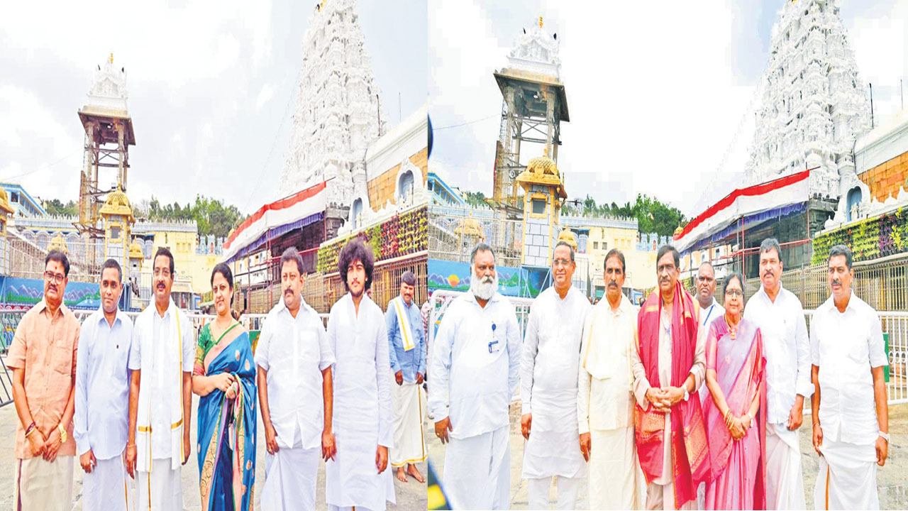 Andhra Pradesh: శ్రీవారి సేవలో హైకోర్టు న్యాయమూర్తులు