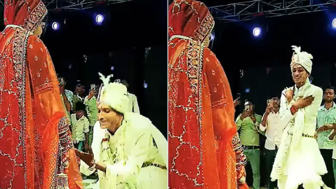 Viral Video: వామ్మో.. ఇదెక్కడి డ్యాన్స్ అన్నా.. బరాత్‌లో వరుడి డ్యాన్స్ చూస్తే నోరెళ్లబెట్టాల్సిందే..!