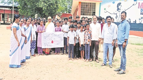 BLOOD DONATION: రక్తదానం.. ప్రాణదానంతో సమానం