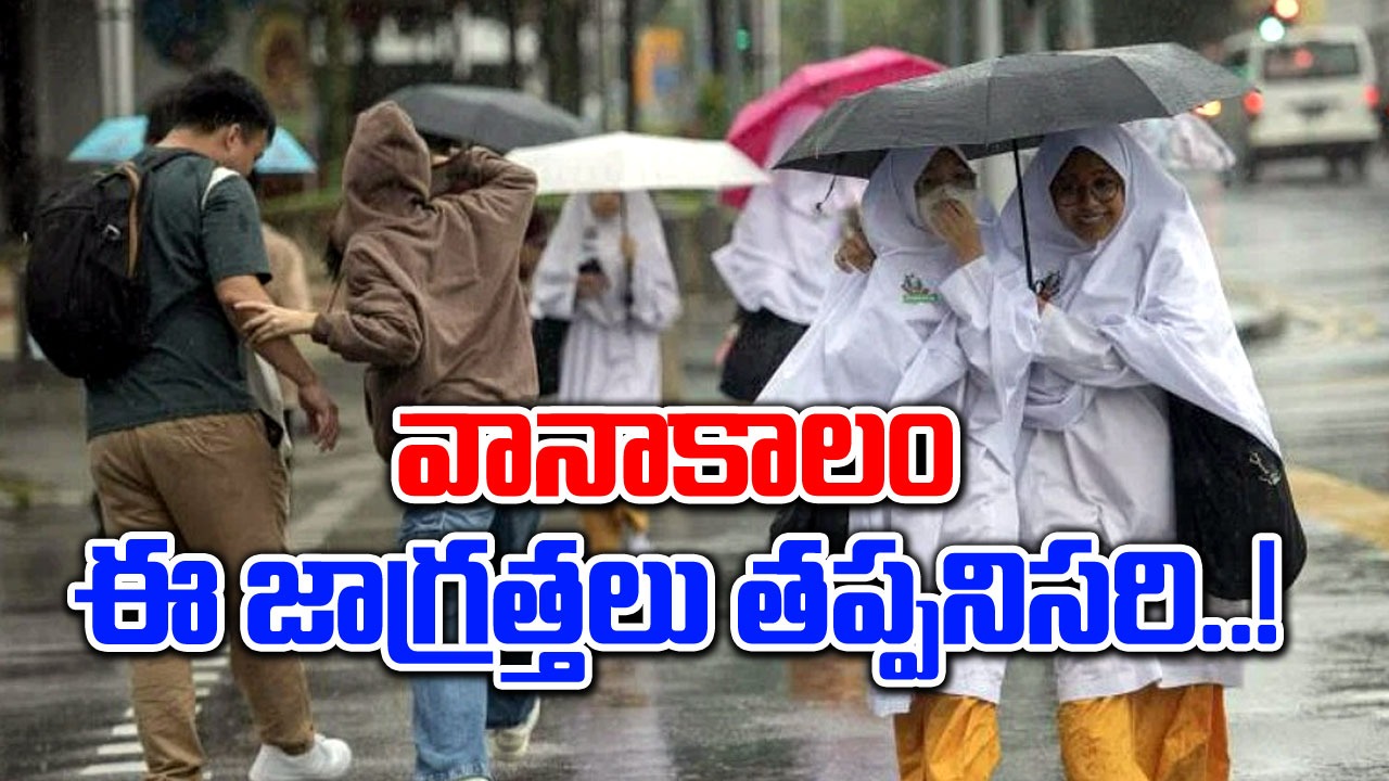 Monsoon : వానాకాలం వచ్చిందంటే ఎలాంటి జాగ్రత్తలు అవసరం..!