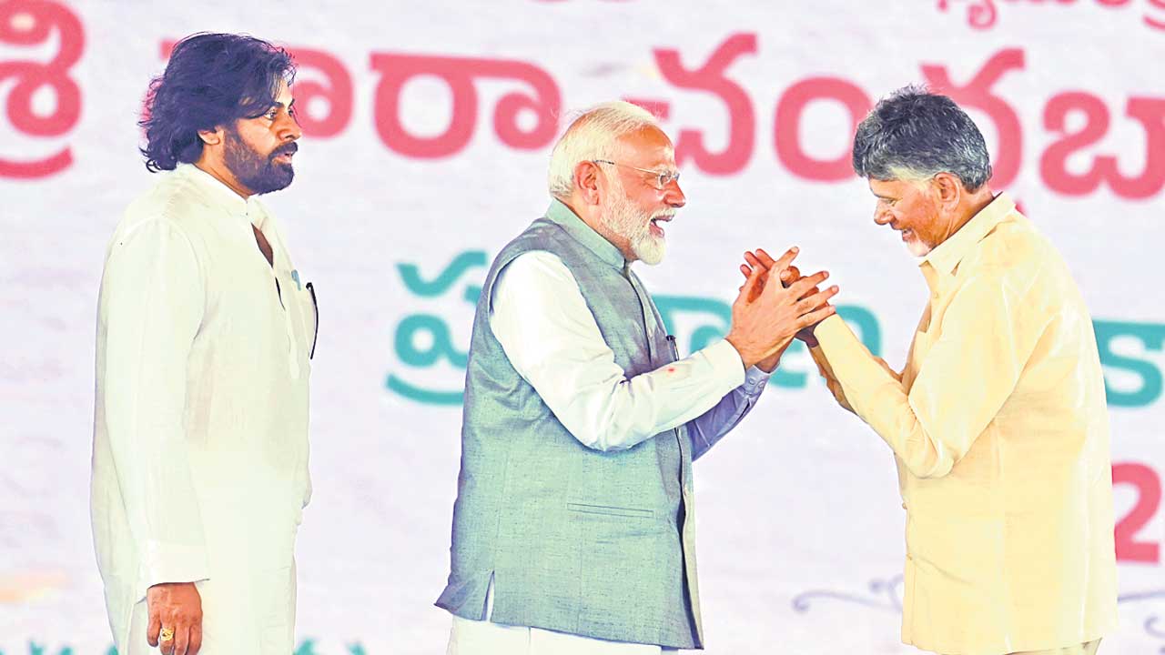 AP CM Chandrababu  : అంగరంగ వైభవంగా ప్రమాణం