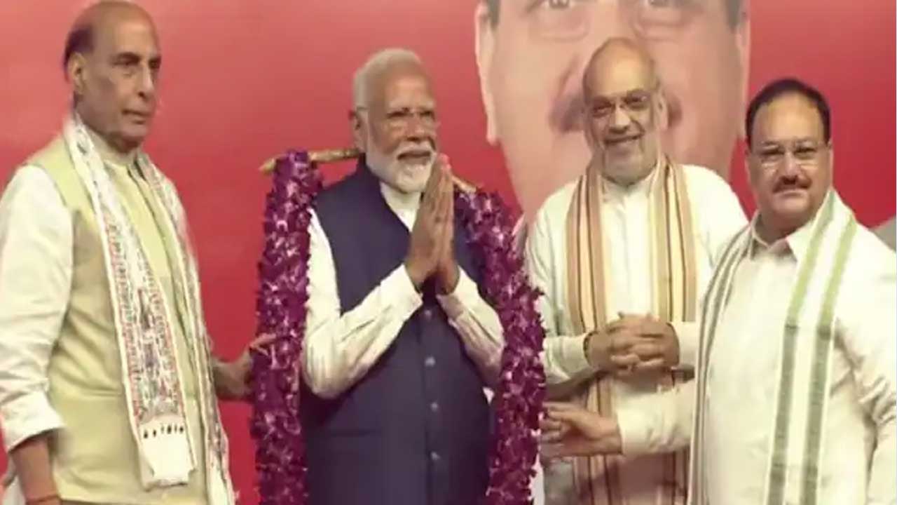 PM Modi:  కొలిక్కి వచ్చిన కేంద్ర మంత్రి మండలి.. మంత్రులకు ప్రధాని తేనీటి సమావేశం