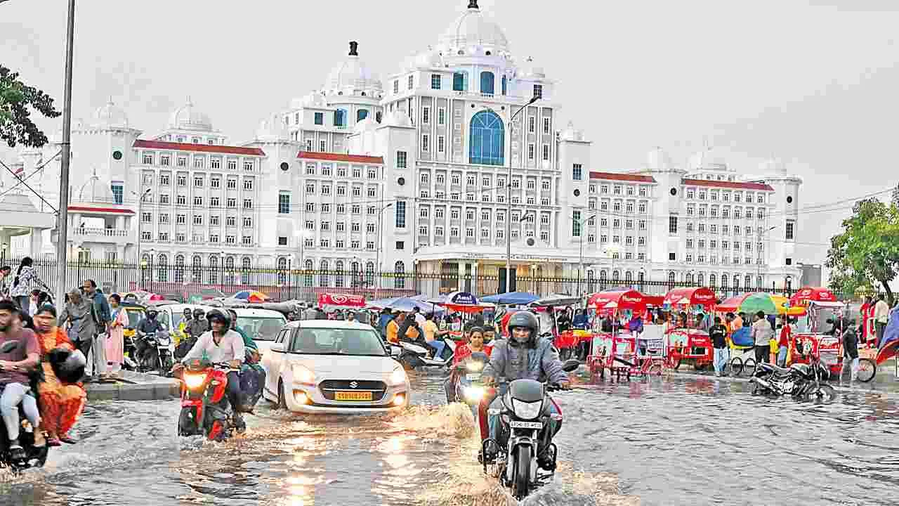 Rain: హైదరాబాద్‌లో జోరు వాన..