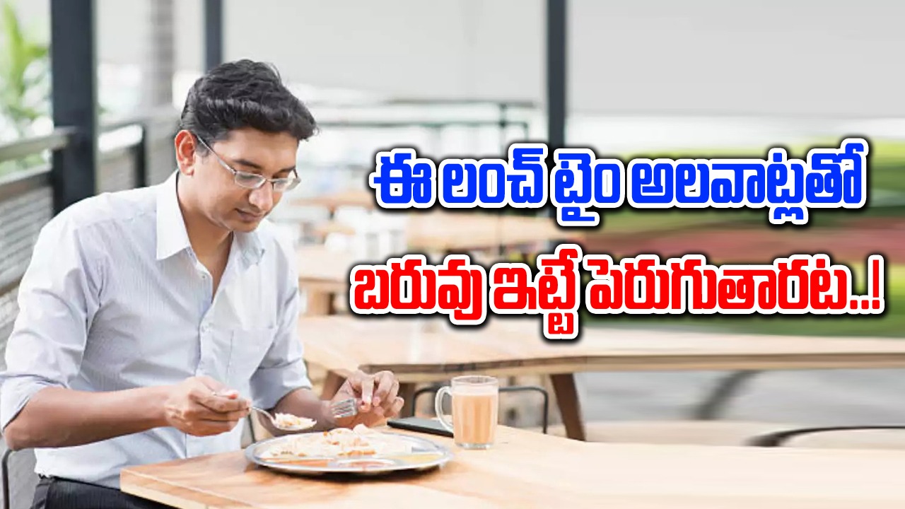 Gain Weight : లంచ్ తినే సమయంలో ఈ పనులు చేస్తున్నారా? ఇలా చేస్తే బరువు పెరగడం ఖాయం..