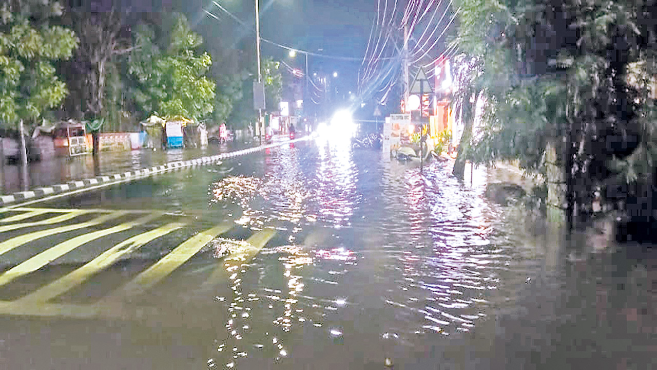 Vijayawada : బెజవాడలో భారీ వాన