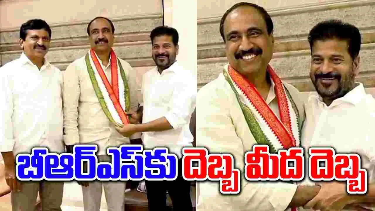 Congress: బీఆర్ఎస్‌కు దెబ్బ మీద దెబ్బ.. కాంగ్రెస్‌లోకి ఎమ్మెల్యే సంజయ్