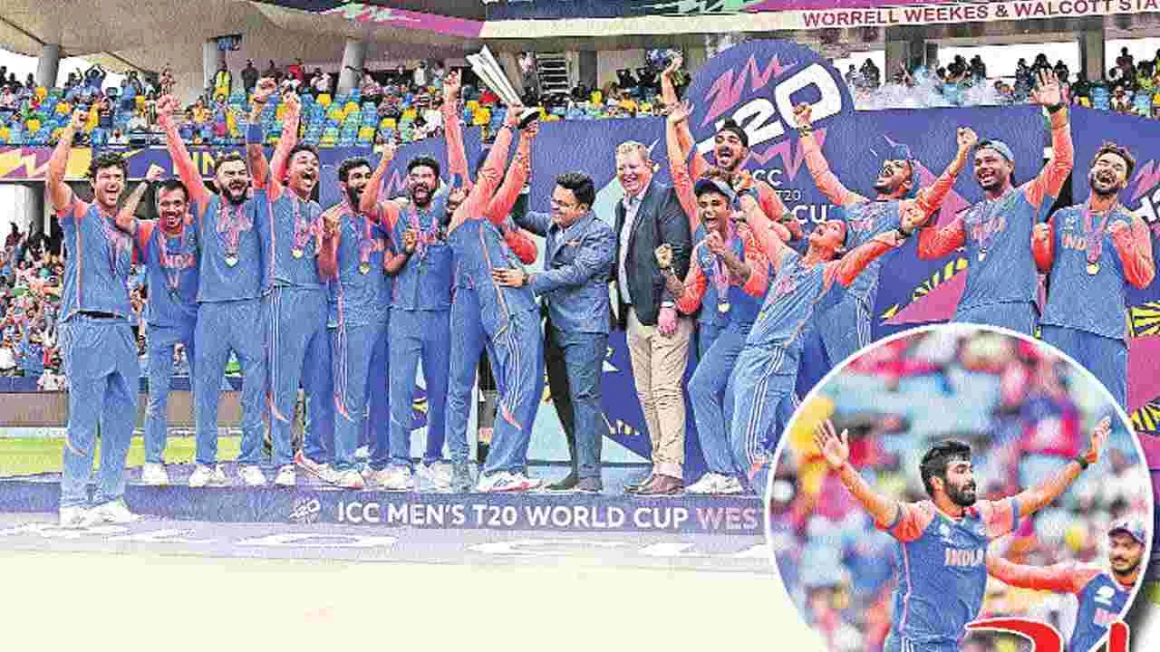 T20 World Cup Winner India : కప్పు దరిచేరె.. విజేతగా వీడ్కోలు