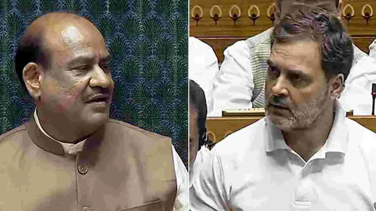 Parliament Session: మోదీ ప్రసంగిస్తుండగా సభ్యులకు ఆదేశాలు.. రాహుల్‌ను మందలించిన స్పీకర్ ఓం బిర్లా