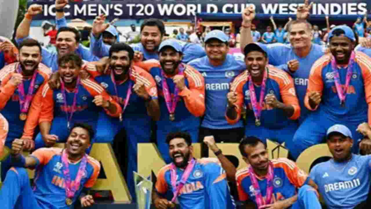 T20 Worldcup: ఛాంపియన్‌గా నిలిచిన టీమిండియా అందుకున్న ప్రైజ్‌మనీ ఎంతో తెలుసా?