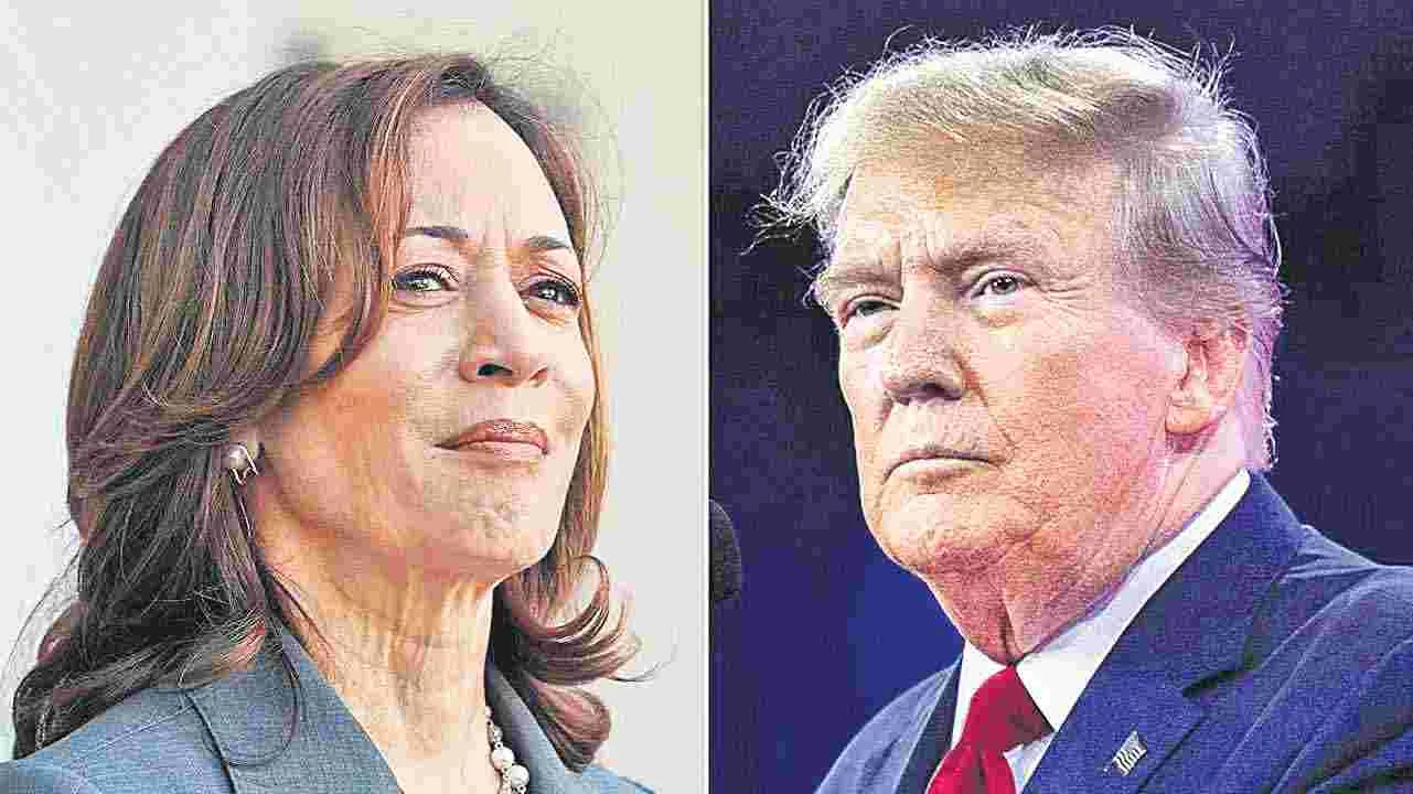 Kamala Harris : డొనాల్డ్‌ ట్రంప్‌పై కమల పైచేయి