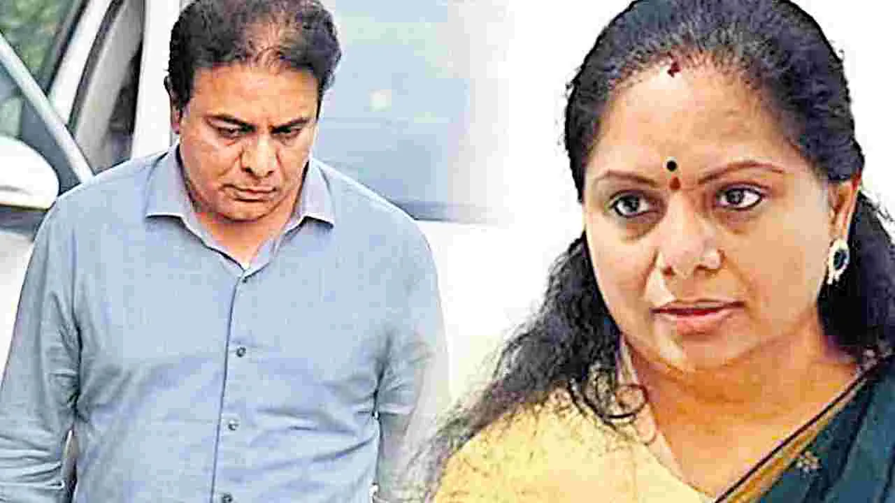 KTR: కవితతో కేటీఆర్‌ ములాఖత్‌.