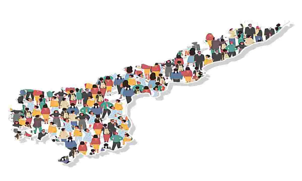 Andhra Pradesh Population ఇది ఏపీ జనాభా.. 5,78,92,568 AP Population Growth Rate, The
