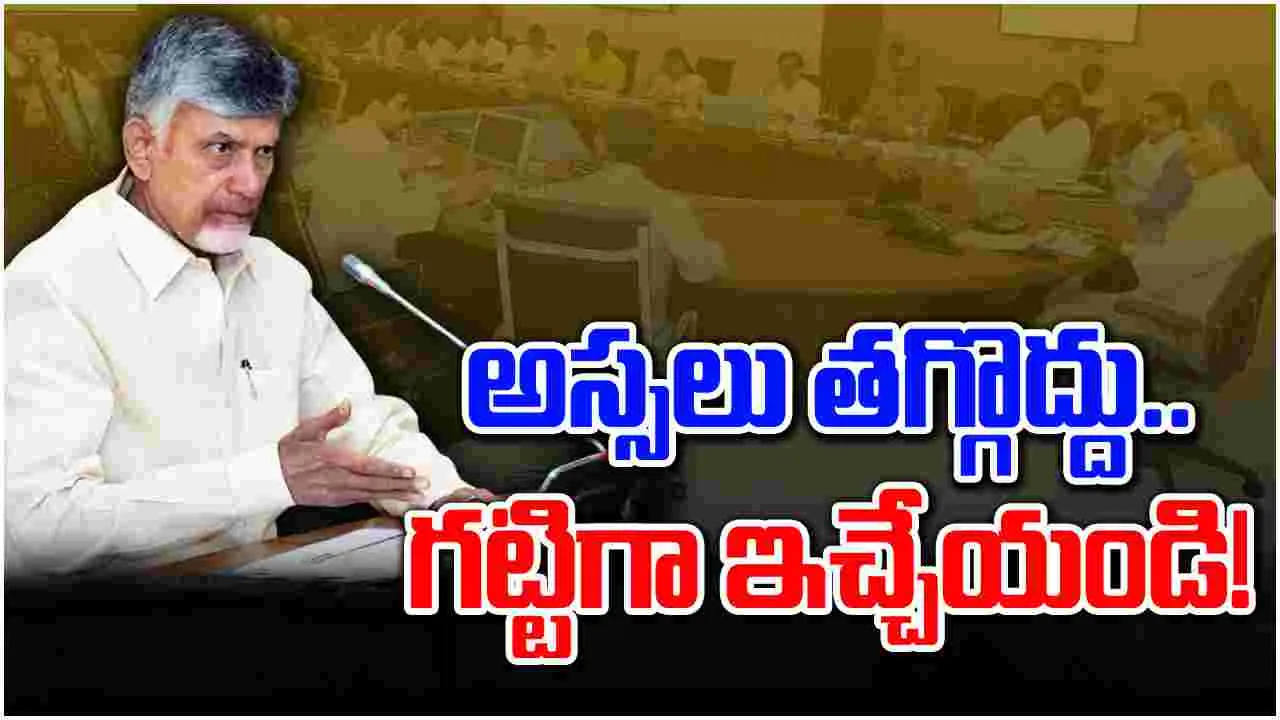 CM Chandrababu: అస్సలు తగ్గొద్దు.. గట్టిగా ఇచ్చి పడేయండి!