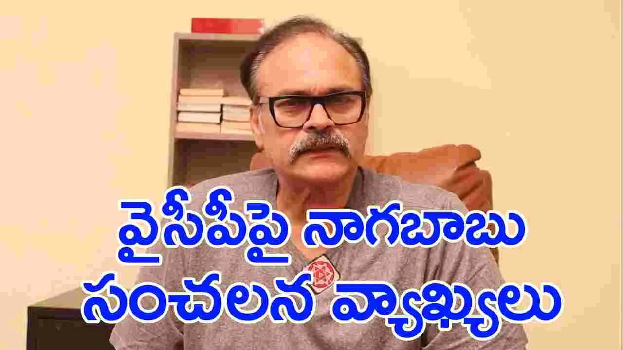 Nagababu: వైసీపీ వాళ్లు అప్పుడే కుక్కల్లాగా వెంటపడుతున్నారు: నాగబాబు