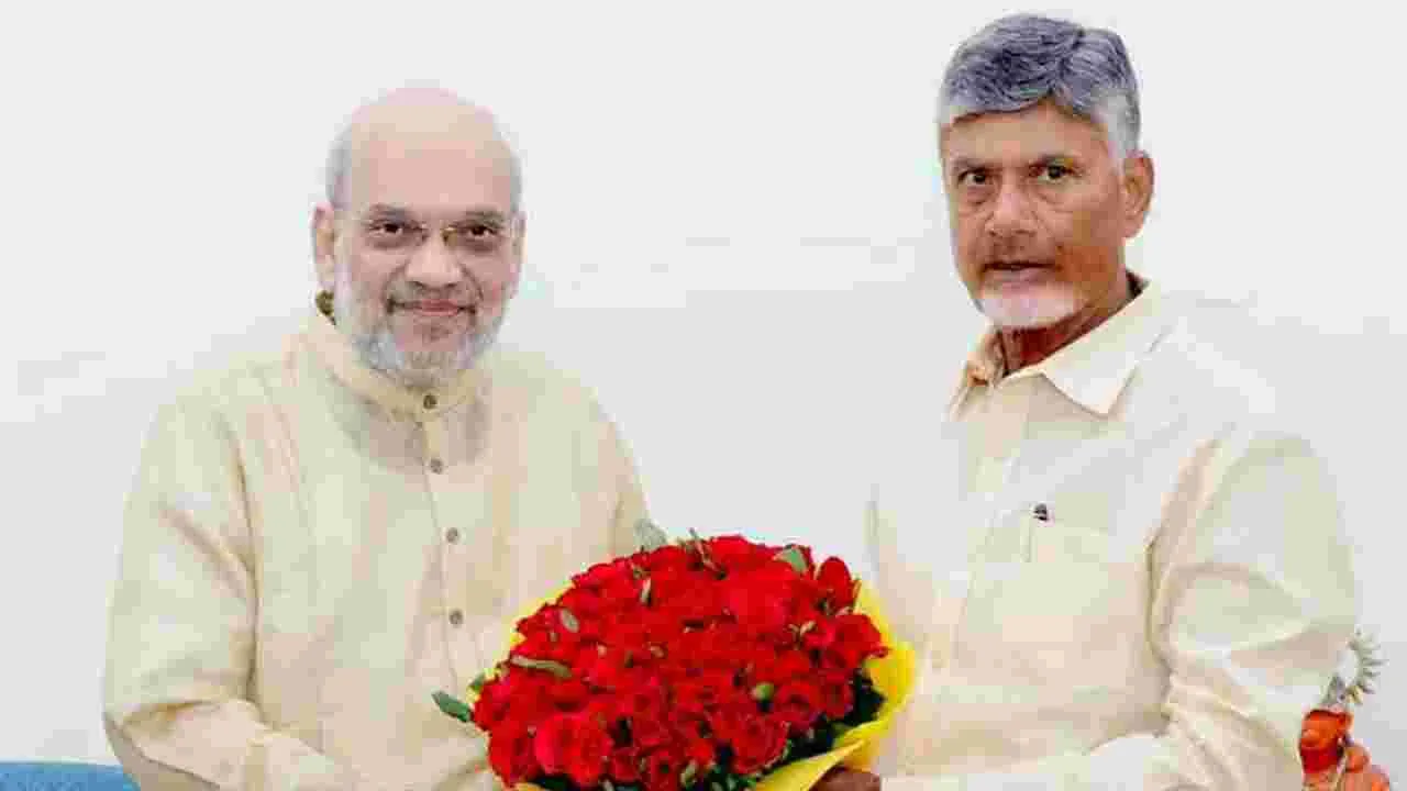 Chandrababu: అదుపు తప్పిన రాష్ట్ర ఆర్థిక పరిస్థితిని అమిత్ షాకు వివరించా..