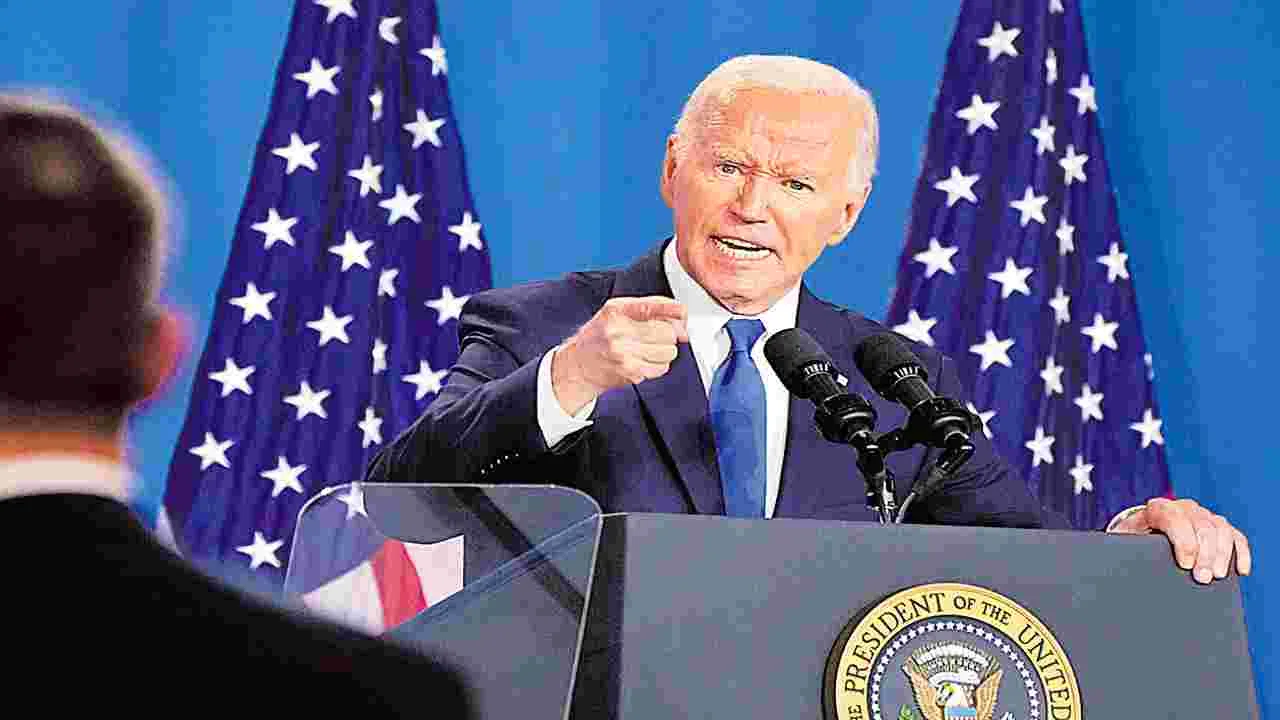  Joe Biden : ప్రెసిడెంట్‌ అయ్యే అర్హత కమలస హ్యారి‌స‌కే ఉంది 