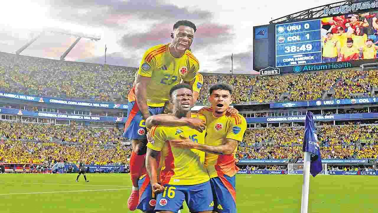  Colombia vs Uruguay : తుదిపోరుకు కొలంబియా