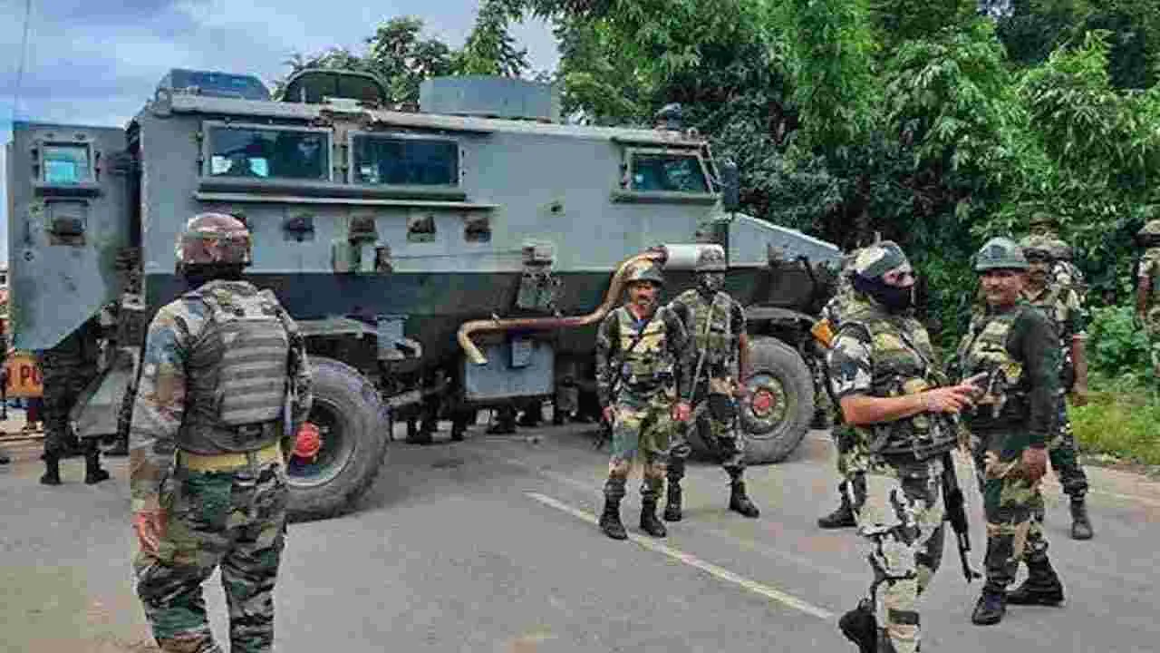 Manipur firing: మణిపూర్‌లో మళ్లీ కాల్పులు..సీఆర్‌పీఎఫ్ జవాన్ మృతి