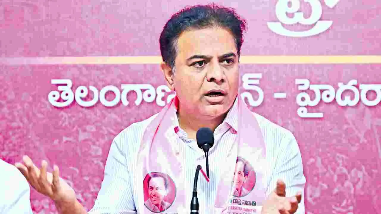 KTR: సుంకిశాల ప్రమాదం రేవంత్‌రెడ్డి అసమర్థత వల్లే!