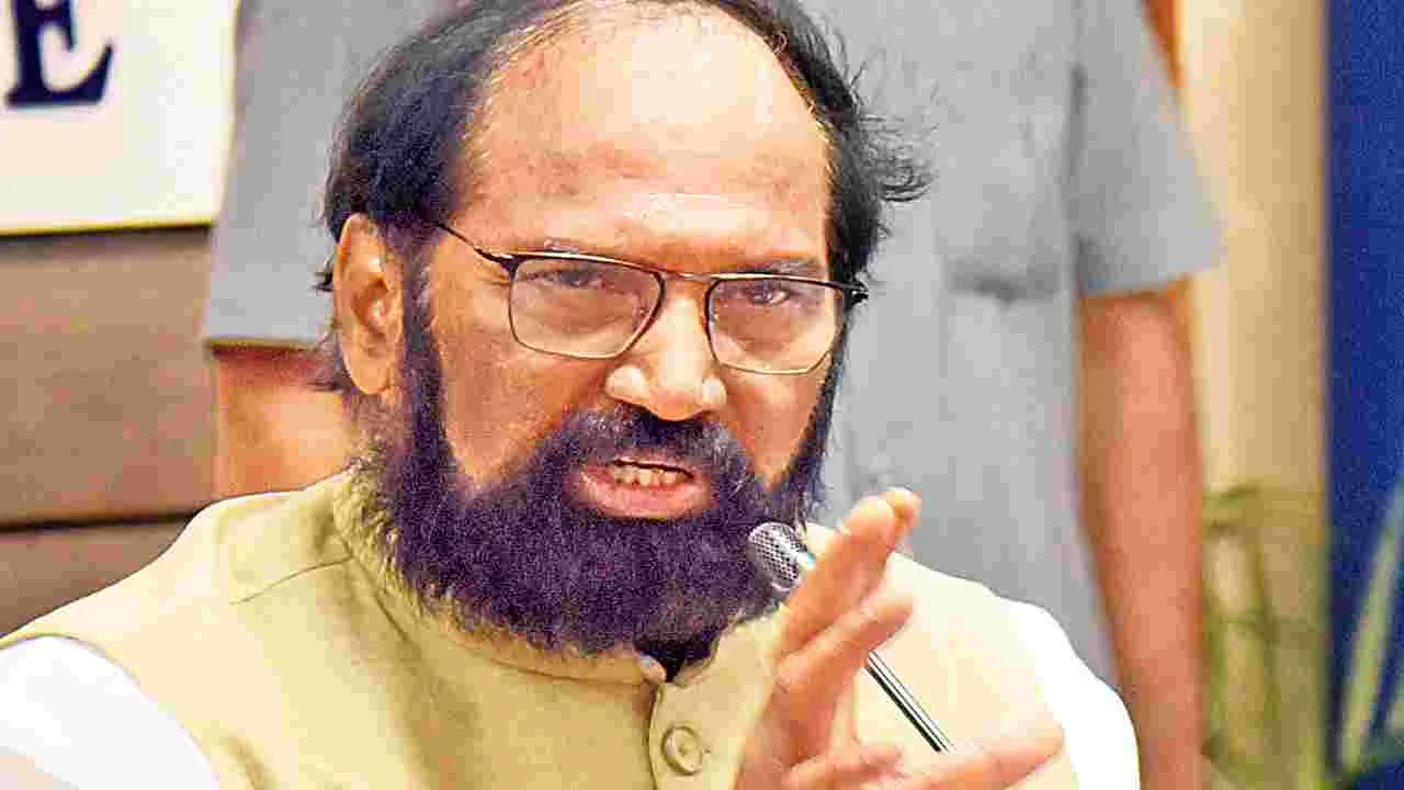 Uttam Kumar Reddy: కాళేశ్వరం కట్టినప్పుడు  కూలినప్పుడు అధికారంలో మీరే..