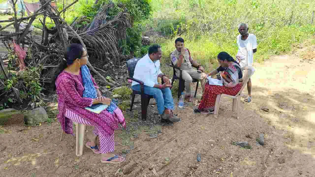 పూర్తయిన ఊర చెరువు సర్వే