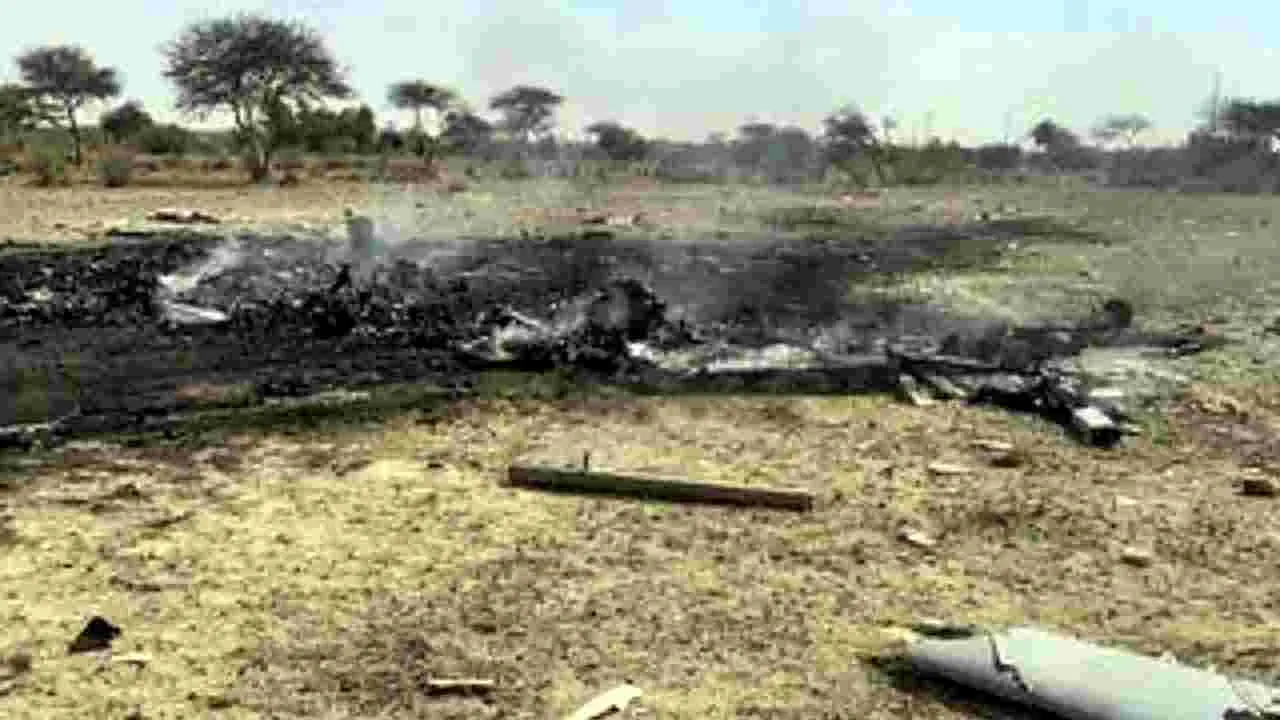 Pokhran: యుద్ధ విమానం నుంచి జారిపడిన ‘ఎయిర్‌ స్టోర్‌’