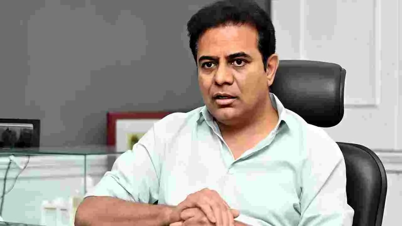 KTR: అమెరికా వెళ్లిన సీఎం బృందానికి శుభాకాంక్షలు..