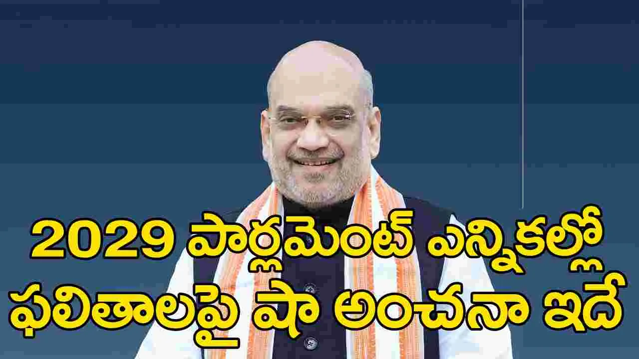 Amit Shah: 2029లో జరిగే పార్లమెంట్ ఎన్నికల్లో ఎవరు గెలుస్తారో అంచనా వేసిన కేంద్ర హోంమంత్రి అమిత్ షా