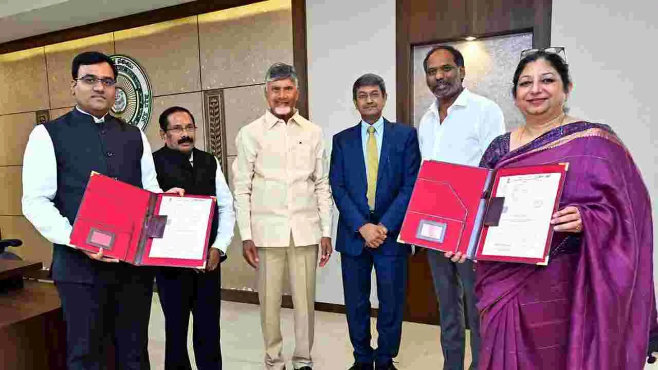 CM Chandrababu: ఎన్టీపీసీతో చంద్రబాబు సర్కార్ కీలక ఒప్పందం.. 25ఏళ్లపాటు..