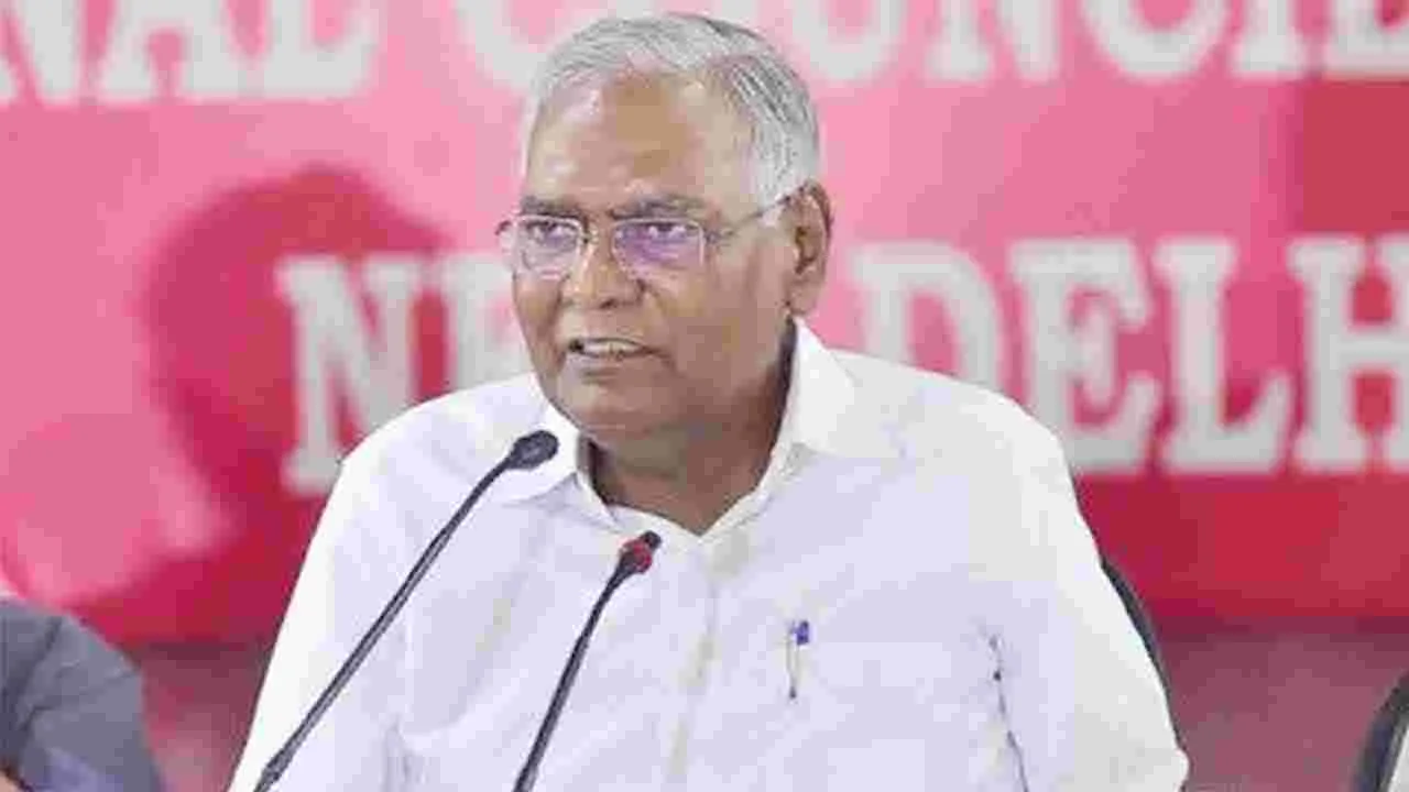 D.Raja: కాశ్మీర్‌లో శాంతి భద్రతలు రక్షించడంలో  మోదీ ప్రభుత్వం విఫలం