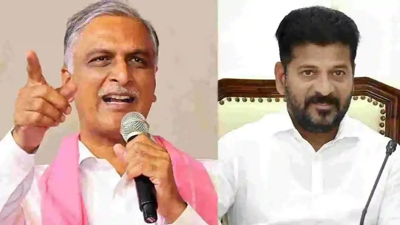 HARISH RAO: రైతుల భూములను లాక్కుంటే చూస్తూ ఊరుకోం..  హరీష్‌రావు మాస్ వార్నింగ్