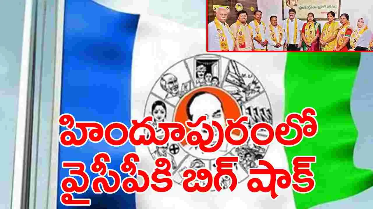 AP Politics: హిందూపురంలో వైసీపీకి షాక్‌