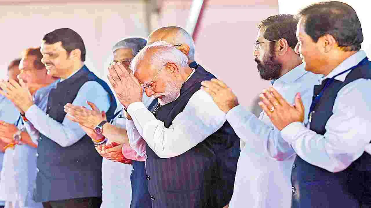 PM Modi : శివాజీ మాకు దేవుడు!