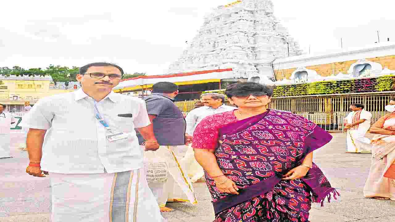 Tirumala : వెంకన్న సేవలో ఏపీ ఉపలోకాయుక్త