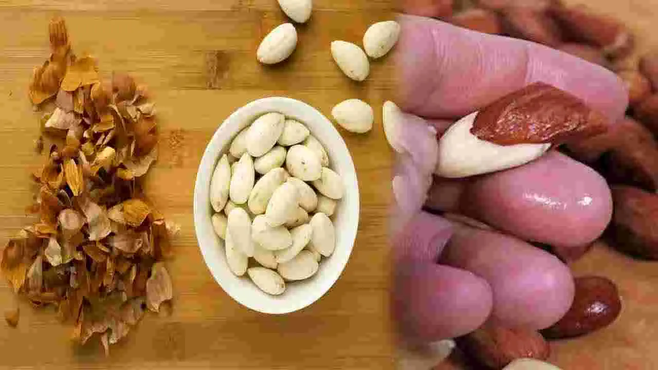 Almond Peels:  నానబెట్టిన బాదం తిని తొక్కలు పడేస్తుంటారా? ఈ షాకింగ్ నిజాలు తెలిస్తే..!