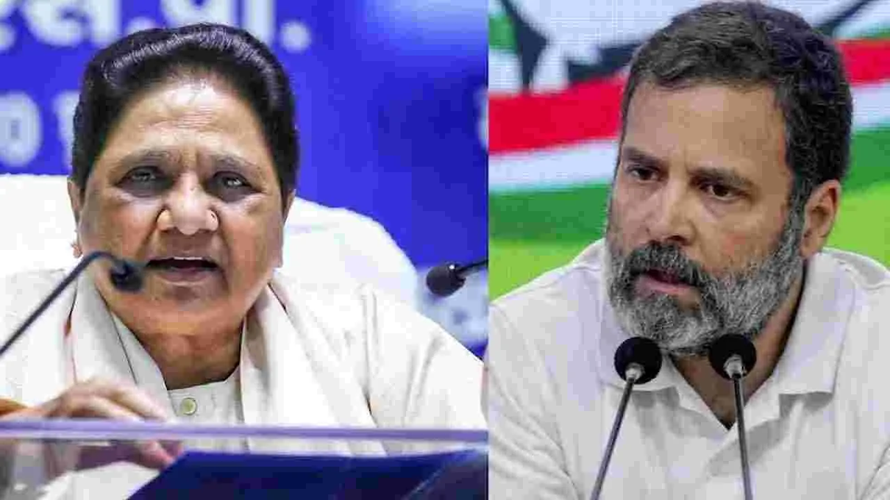 Congress vs BSP: రాహుల్ రిజర్వేషన్ వ్యాఖ్యలపై మాయవతి ఫైర్..