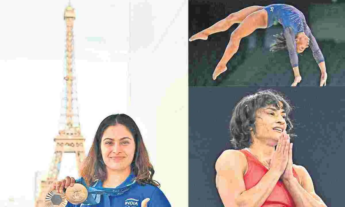 Paris olympics : మెరుపులు.. మరకలు