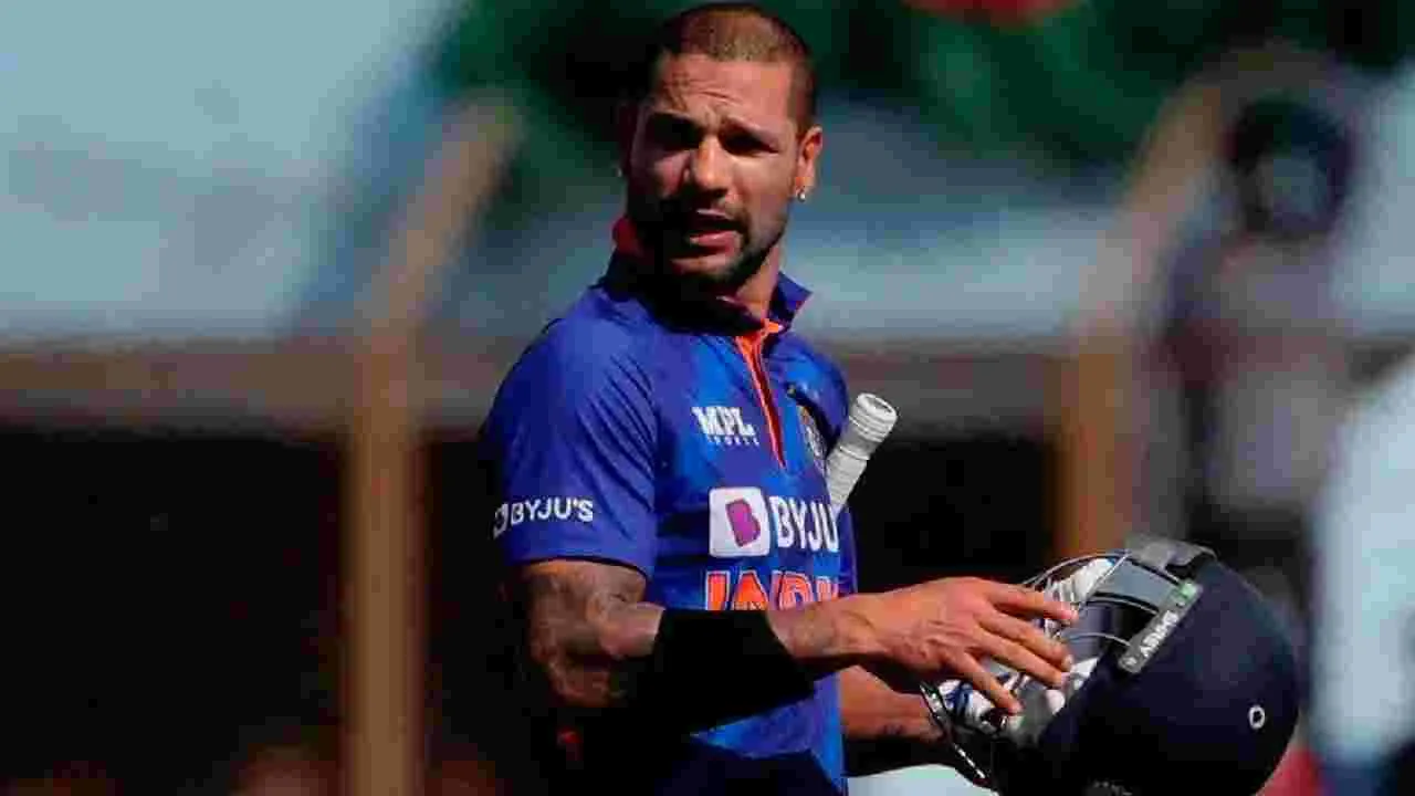 Shikhar Dhawan: క్రికెట్‌కు వీడ్కోలు