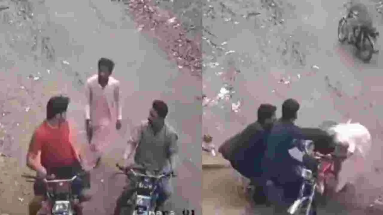 Viral Video: పాపం.. దొంగకు టైం కలిసి రాలేదు.. తుపాకీ గురిపెట్టి బైక్ చోరీకి యత్నం.. చివరకు ఏం జరిగిందో చూస్తే నవ్వాపుకోలేరు.. 