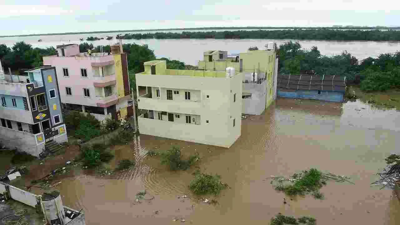 Vijayawada Floods: నేరుగా వరద నష్టాన్ని పరిశీలించనున్న కేంద్ర బృందం