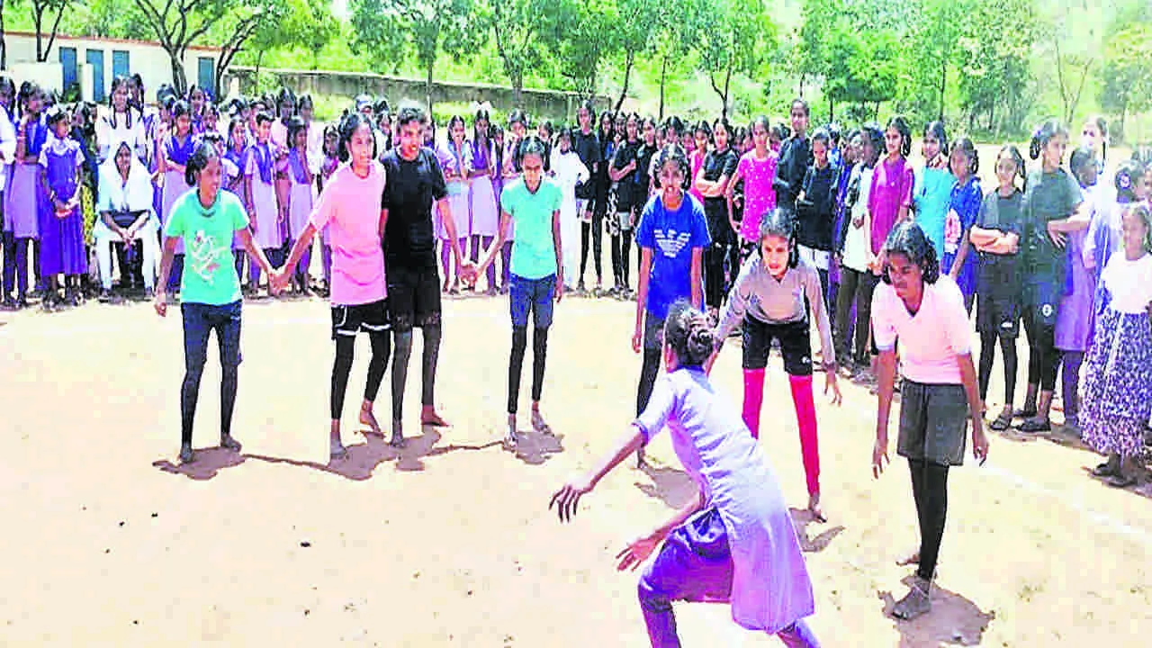 SCHOOL GAMES : హోరాహోరీగా స్కూల్‌ గేమ్స్‌ 